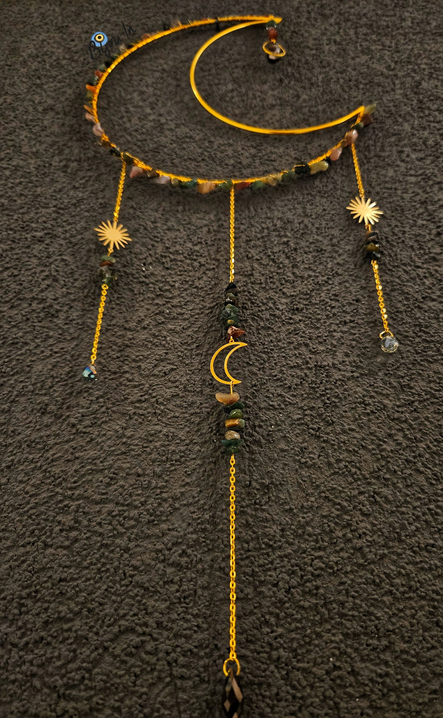 Moon Child / Wandschmuck Boho Traumfänger