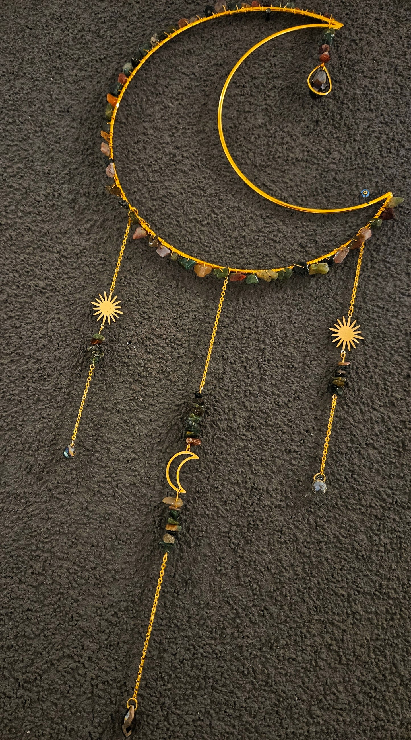 Moon Child / Wandschmuck Boho Traumfänger