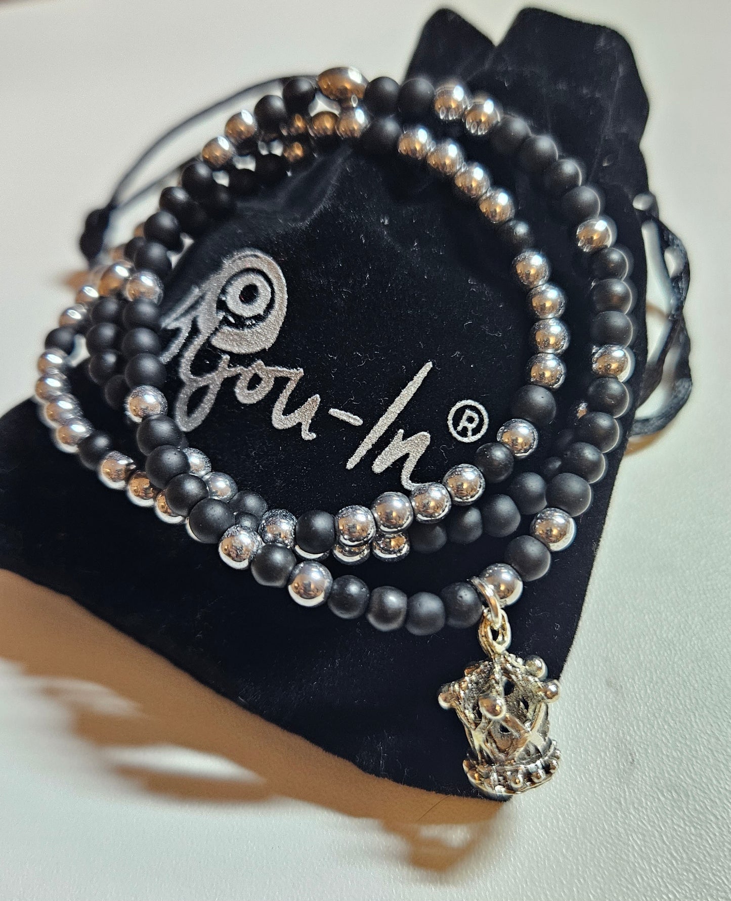 3-er Set Black and Silver