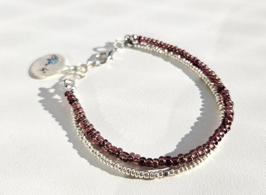 Bruna - Armkette Glasperlen