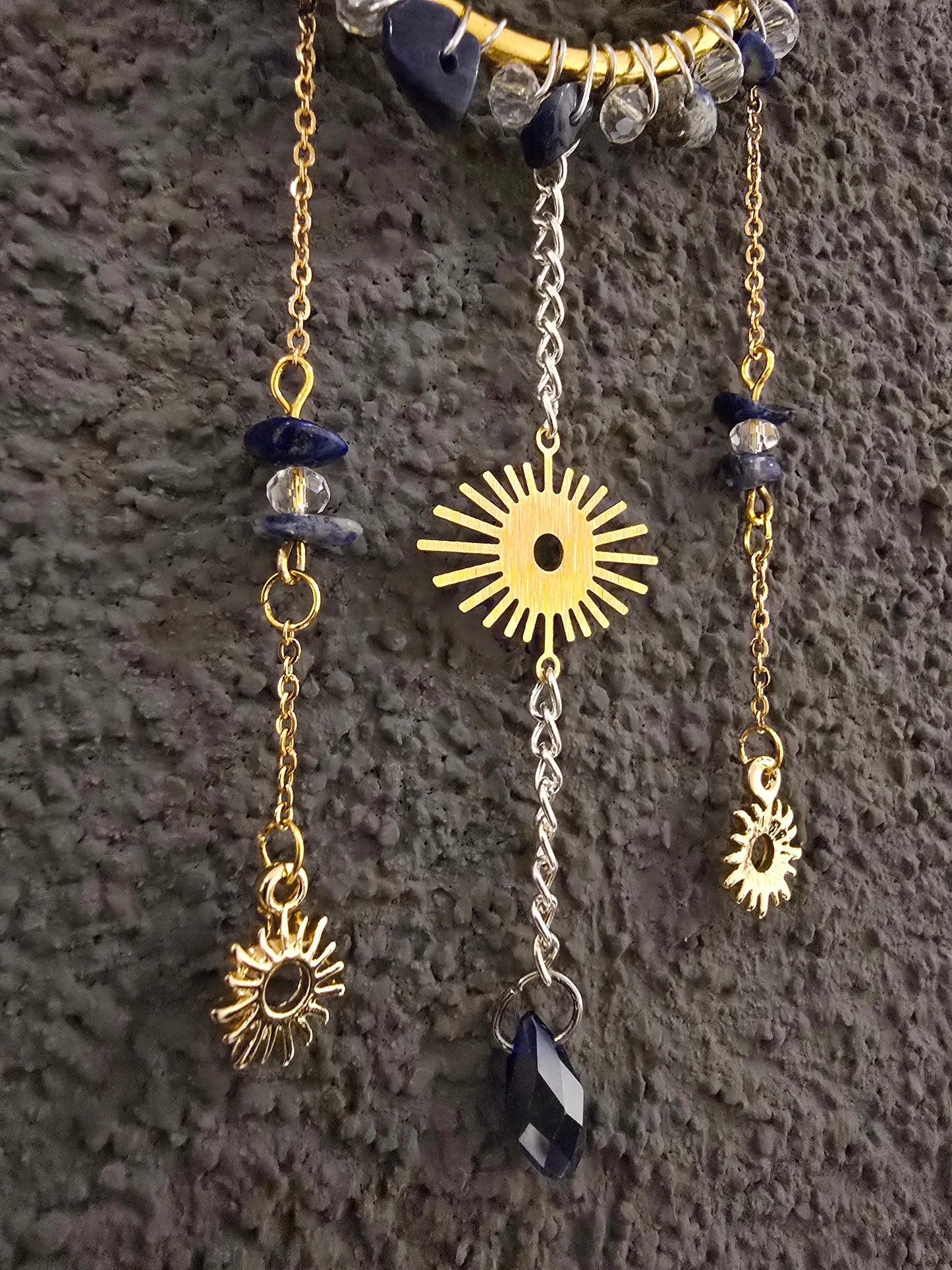 Lapislazuli / Mini Traum-und Sonnenfänger