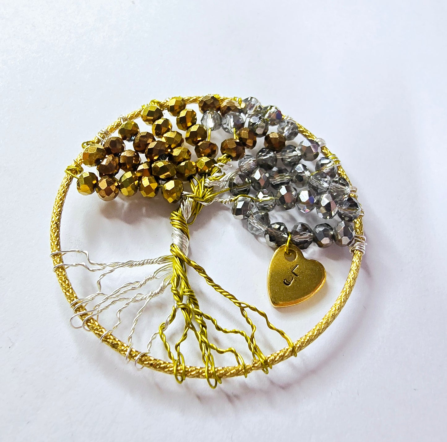 Tree of Love / Gold & Silber