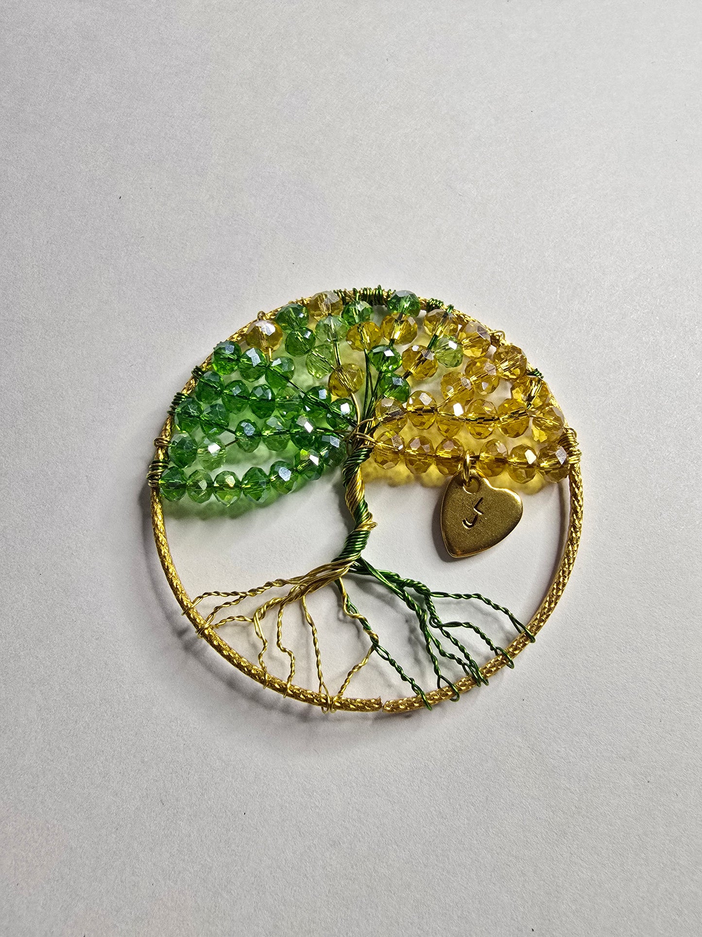 Tree of Love / Grün & Gelb