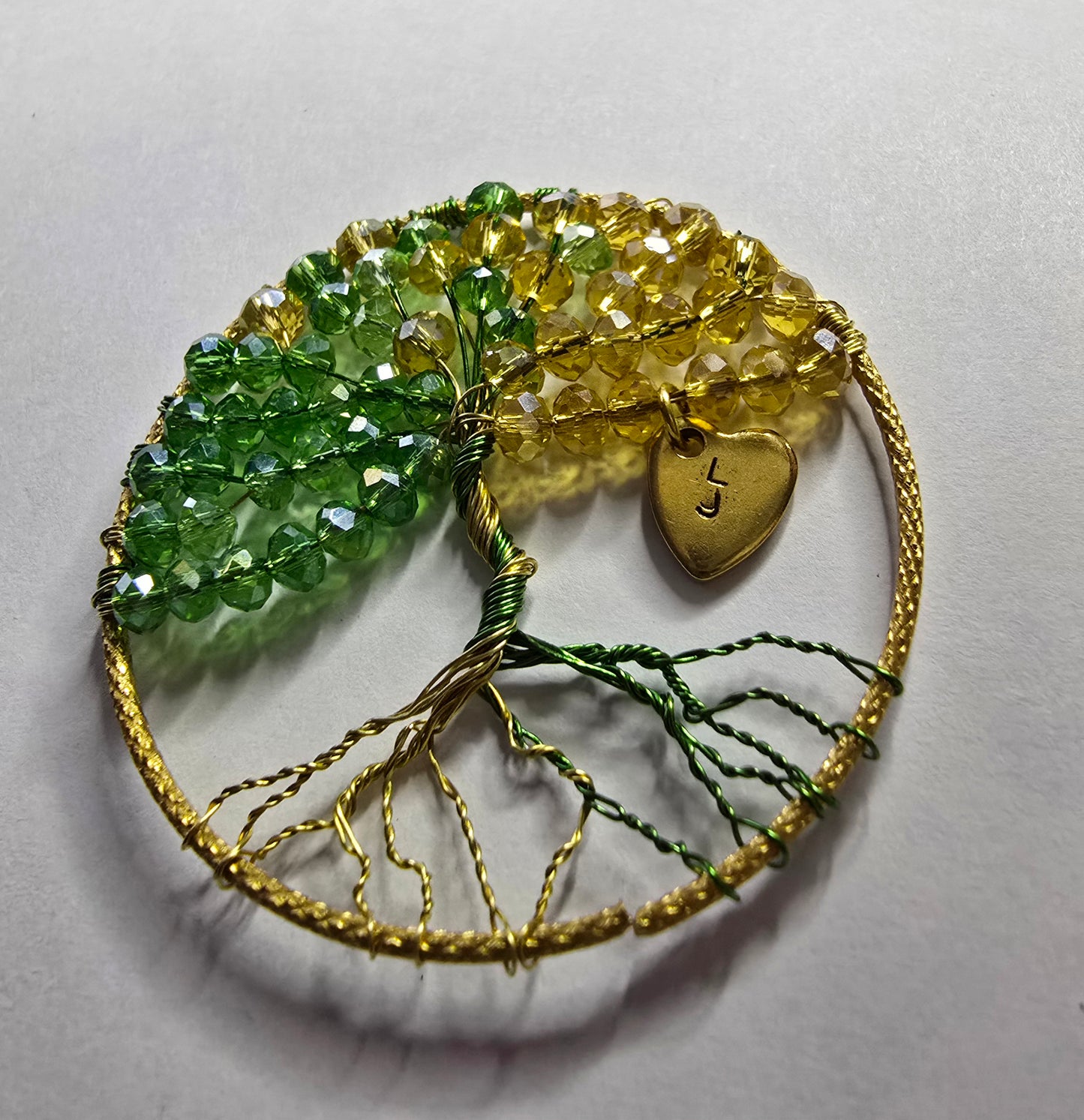 Tree of Love / Grün & Gelb