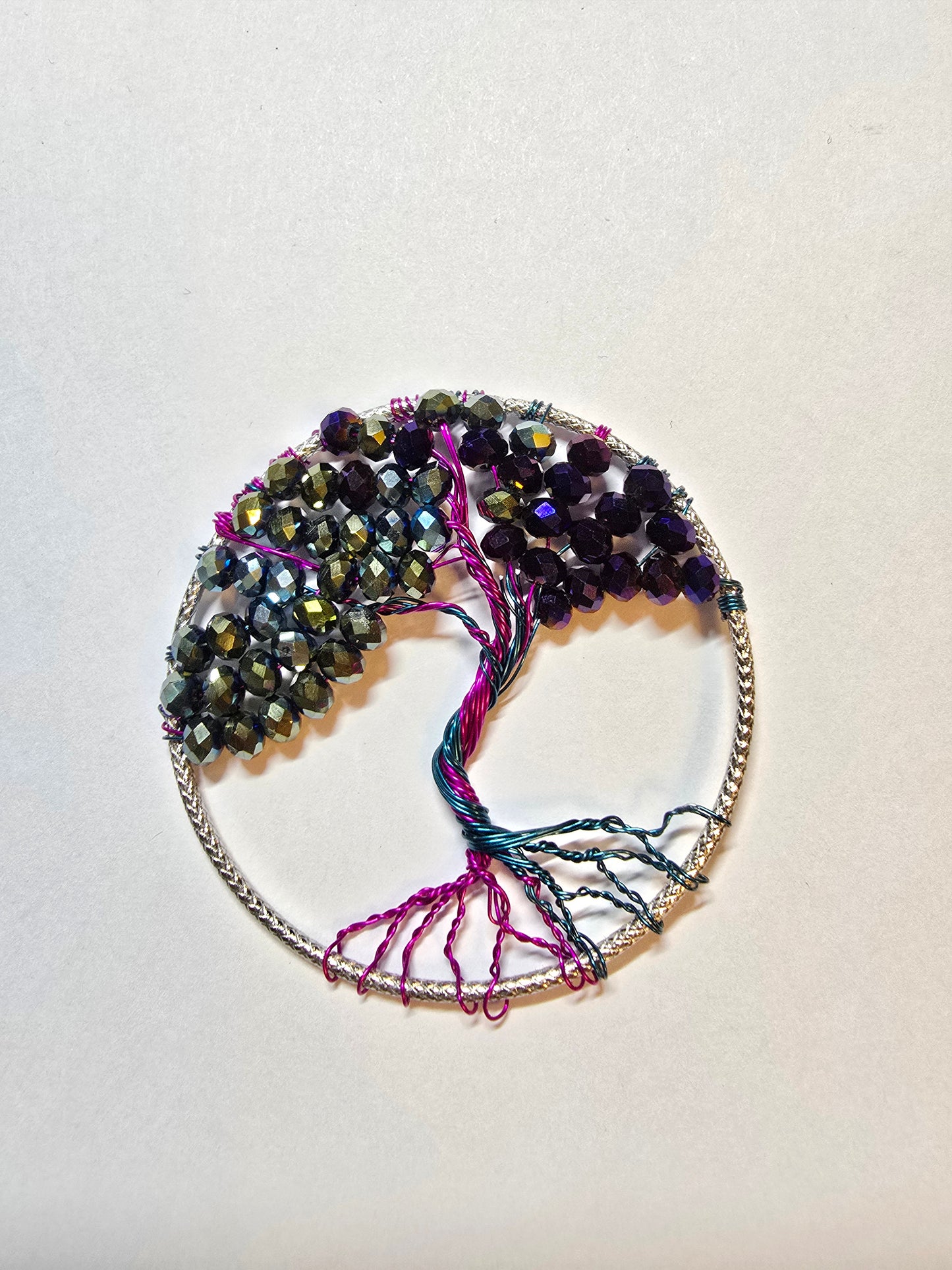 Tree of Love / Violett & Türkis