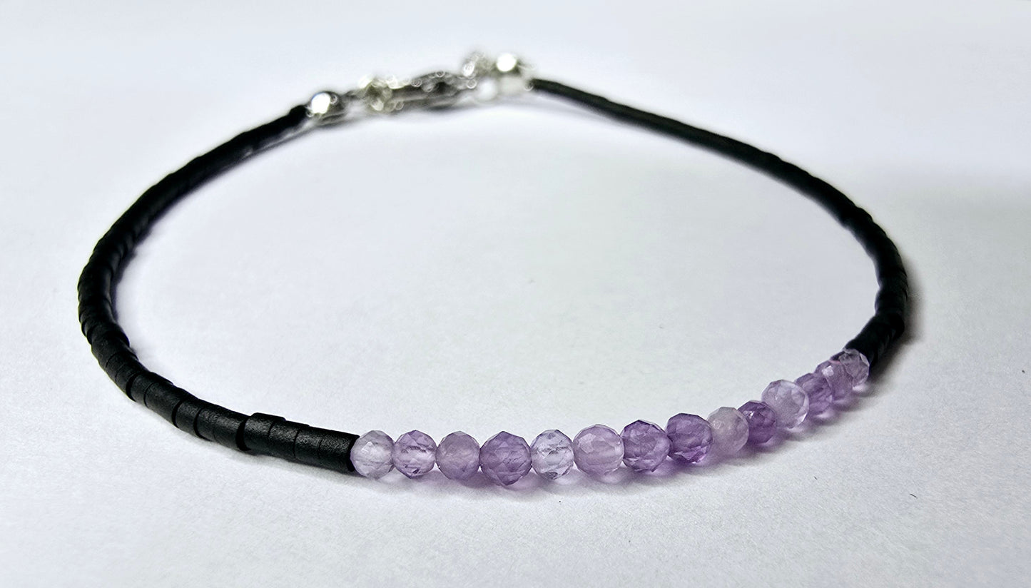 Black Line - Amethyst
