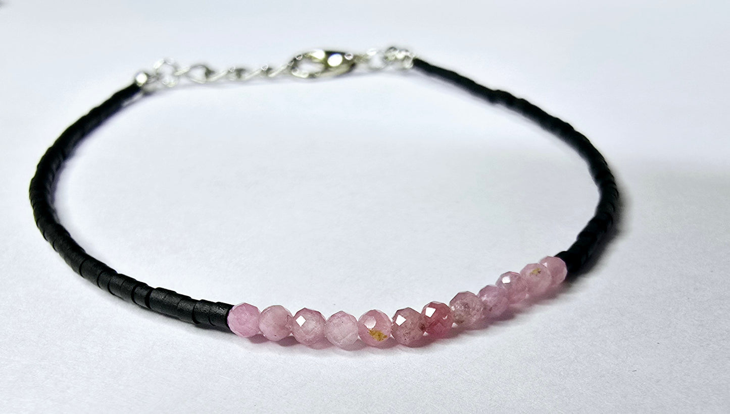 Black Line - Rosa Turmalin