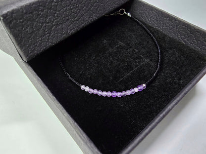 Black Line - Amethyst