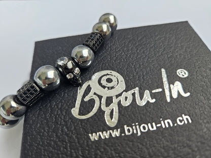 Silver Skull / Armkette für Männer