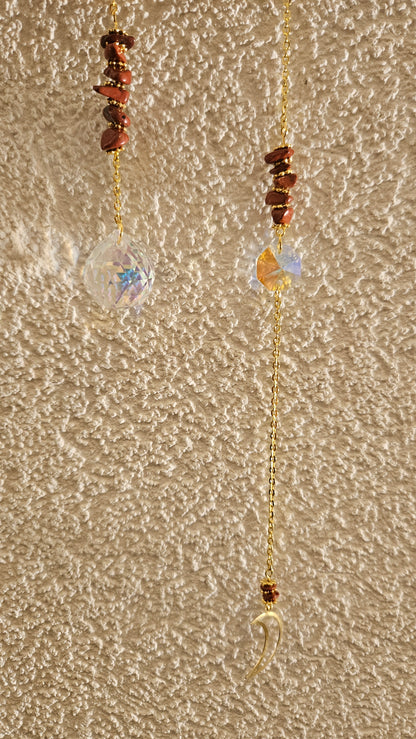 Mysa / Boho Traumfänger Mond
