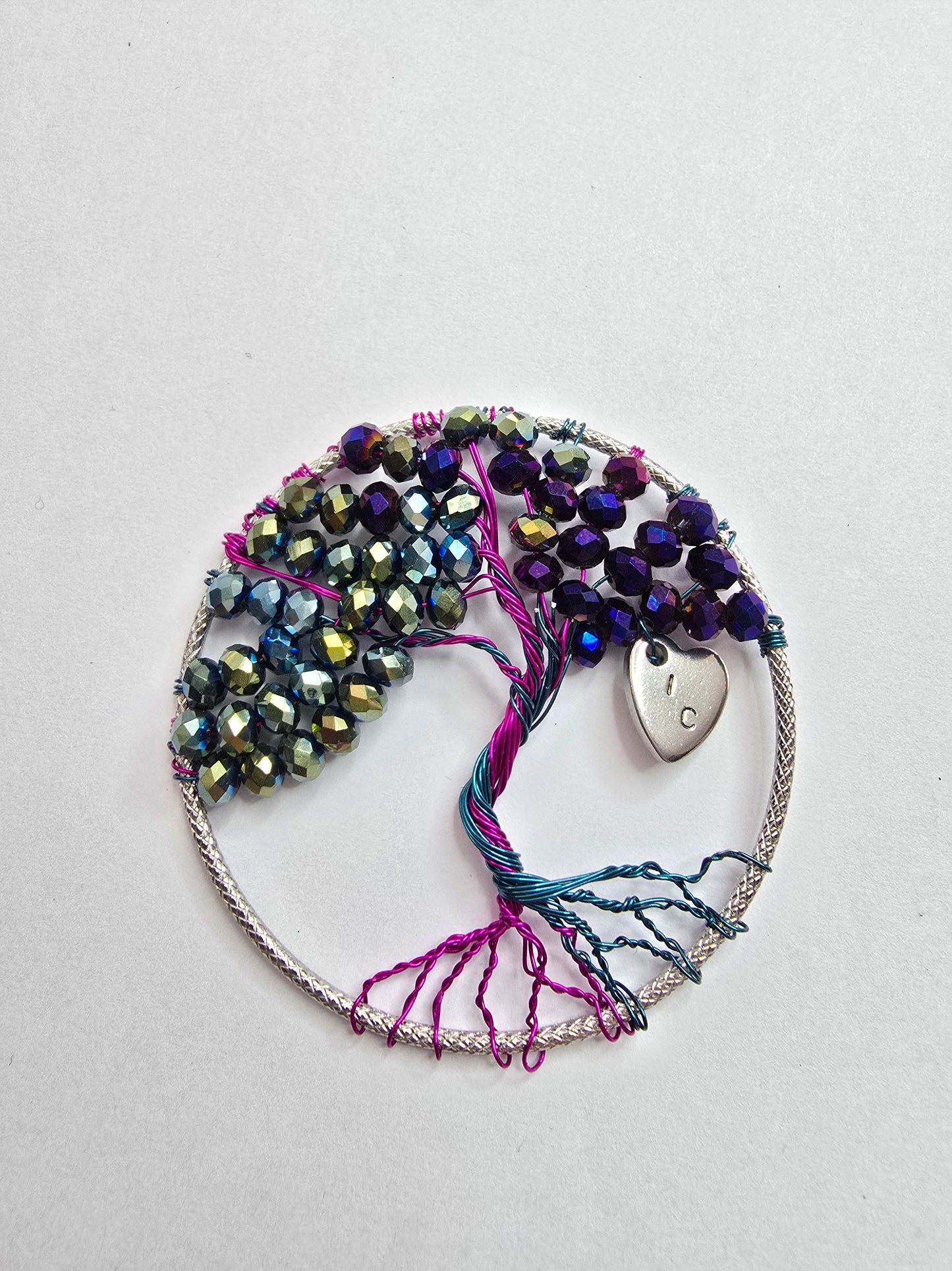 Tree of Love / Violett & Türkis