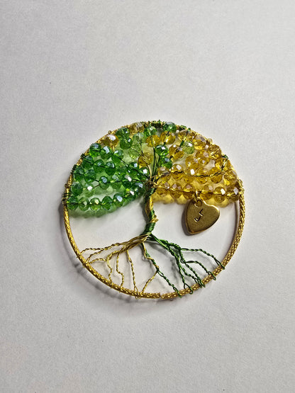 Tree of Love / Grün & Gelb