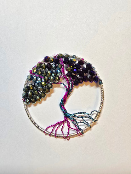 Tree of Love / Violett & Türkis