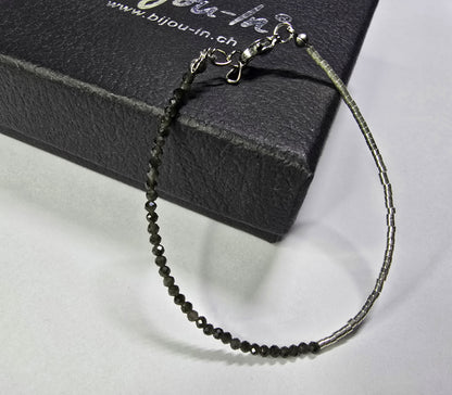 Fine Design - Heilstein / schwarzer Obsidian