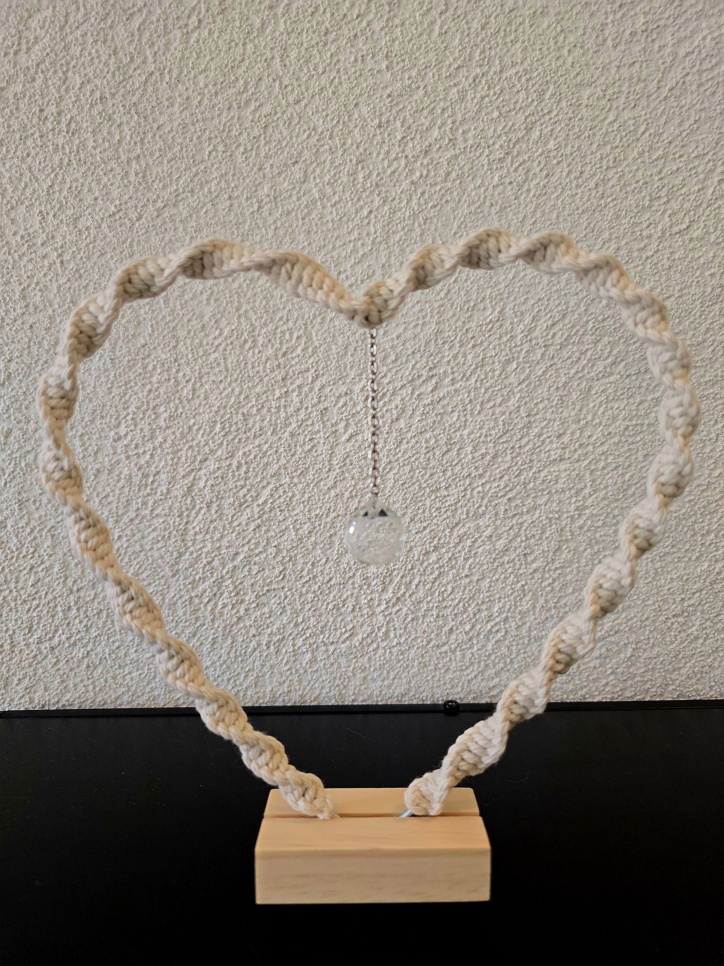 Love - Makramee Deko