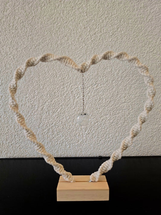 Love - Makramee Deko