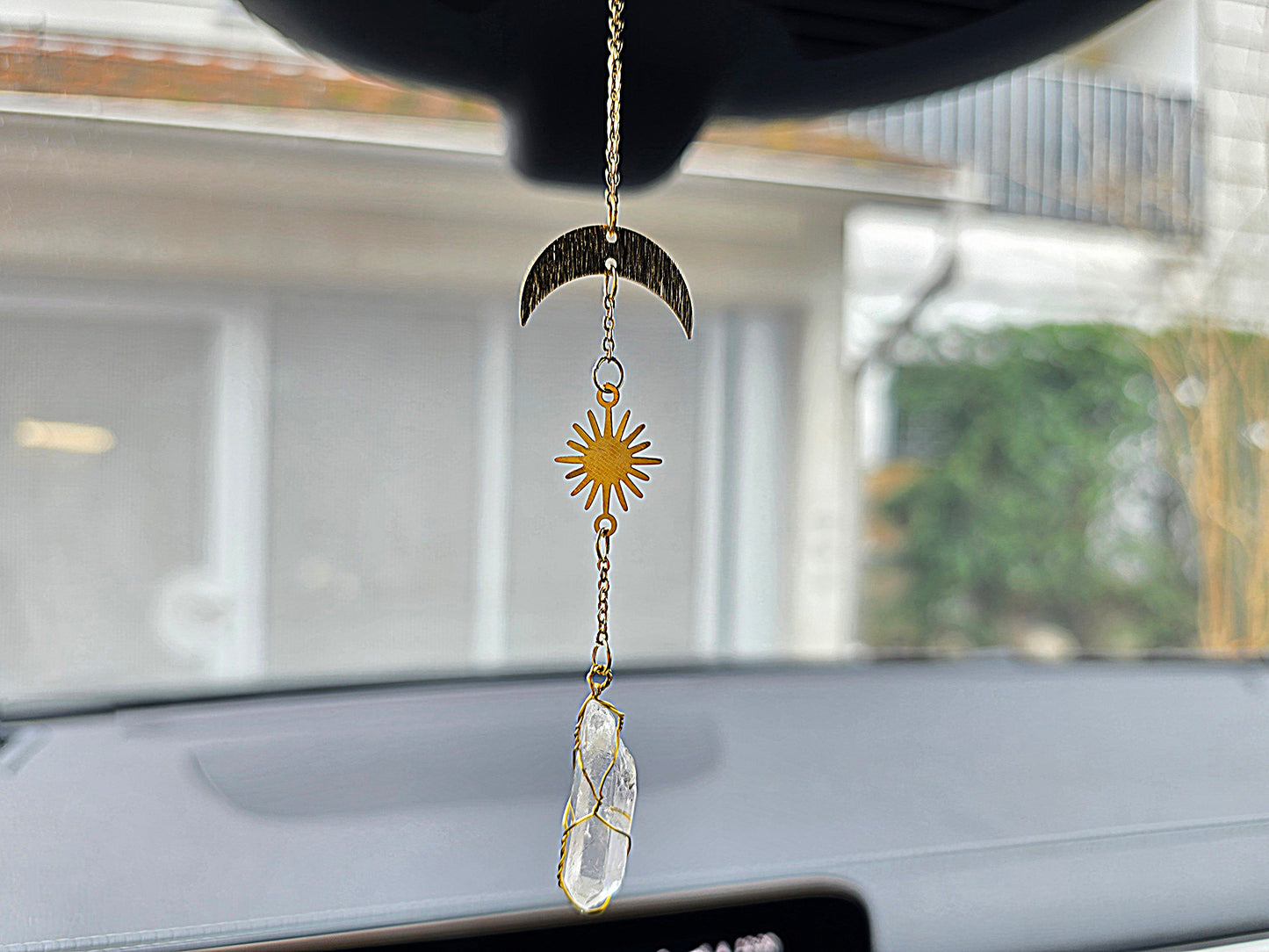 Miso - Bergkristall / Autoschmuck