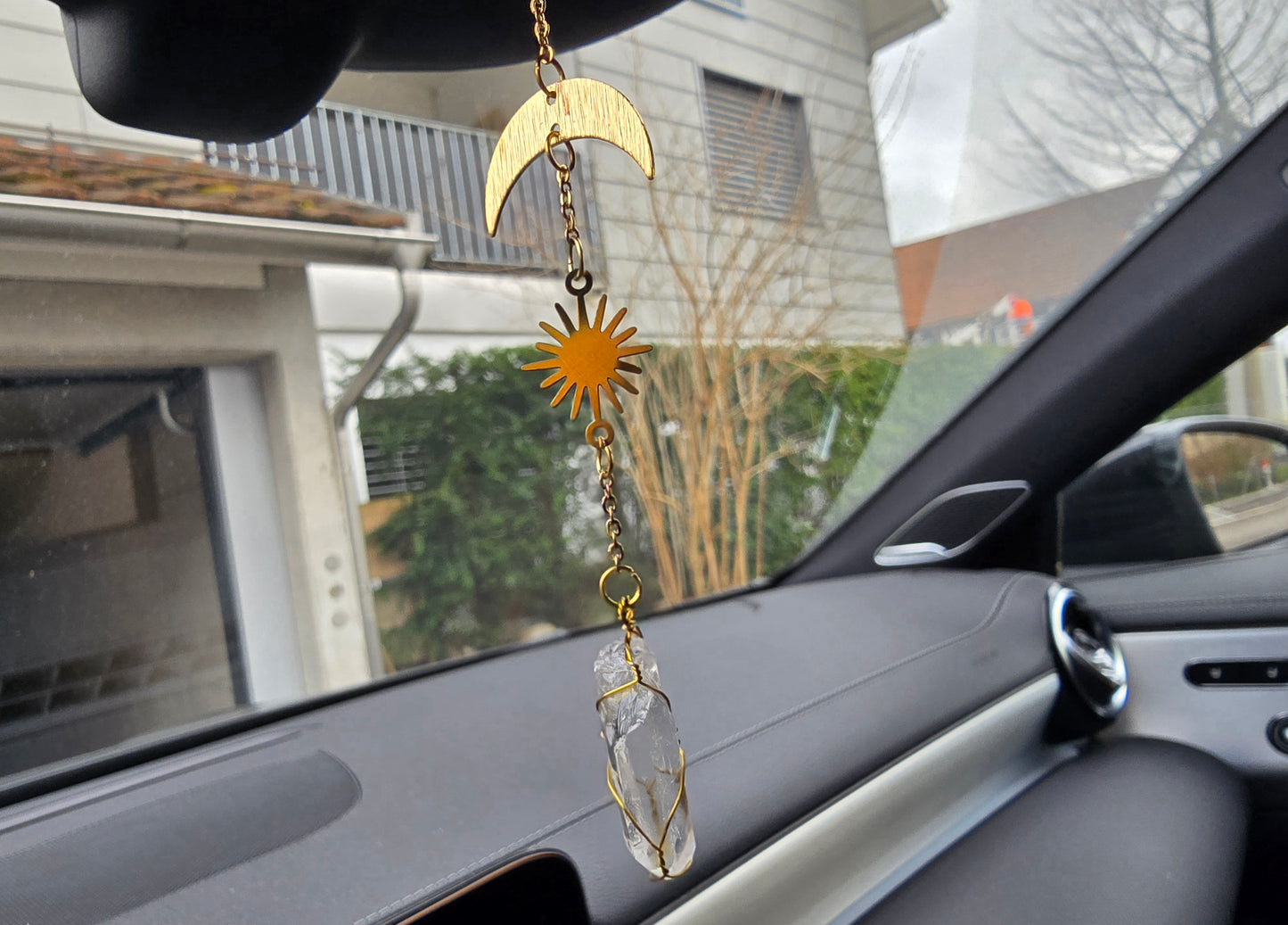 Miso - Bergkristall / Autoschmuck