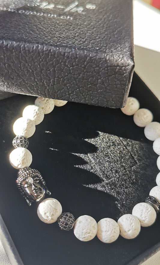 B & W Buddha / Armkette