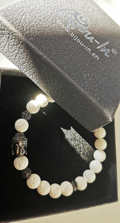 B & W Buddha / Armkette