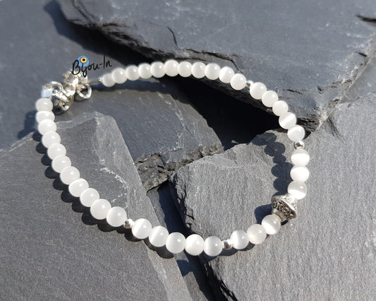 925Silber White / Armkette