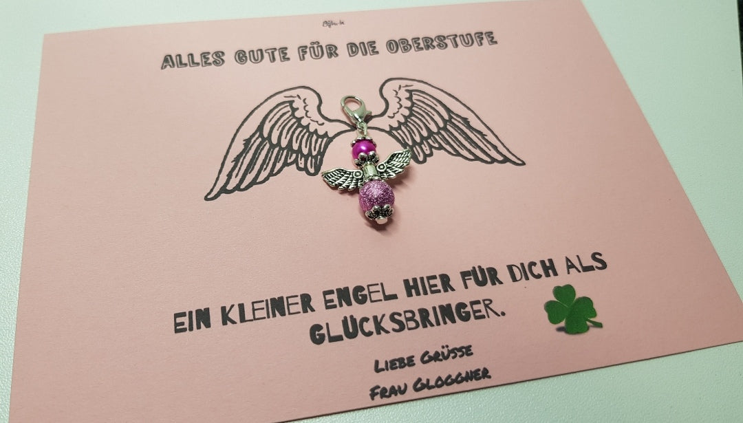 Glücksbringer Schulstart / Karte