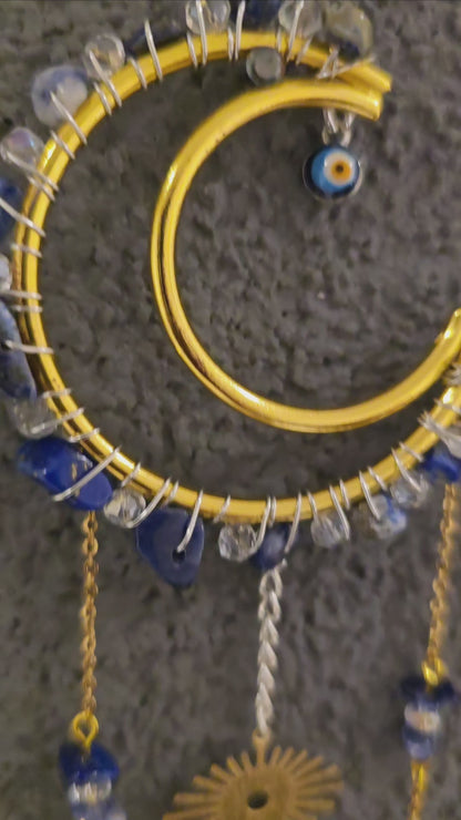 Lapislazuli / Mini Traum-und Sonnenfänger